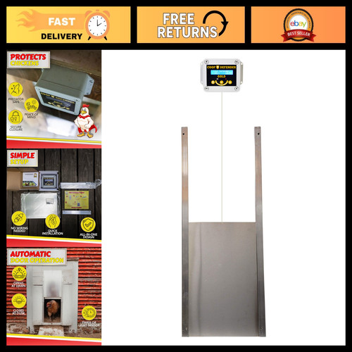 Automatic chicken coop door - automatic,