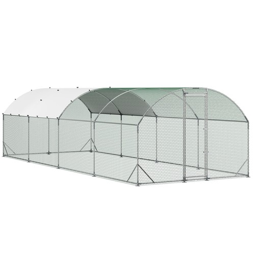 Large metal chicken coop for - large,