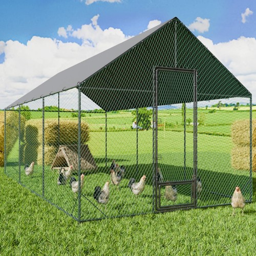 Large metal walk - metal, chicken