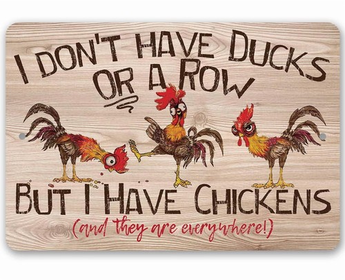 Chicken coop tin metal - tin, signs