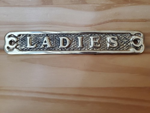Solid brass ladies - brass, "ladies"
