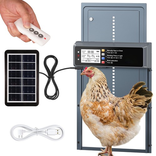 Automatic solar chicken coop - automatic,