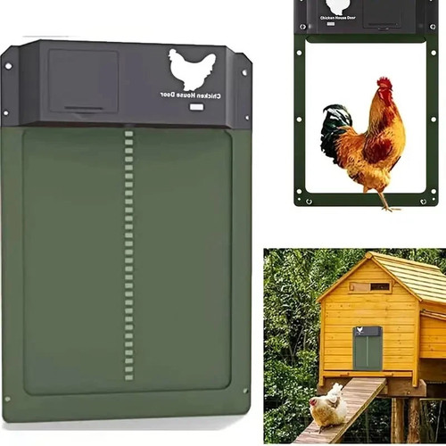 Automatic chicken coop door - coop,