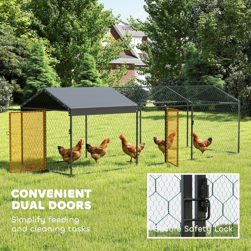 Metal chicken coop - 10,