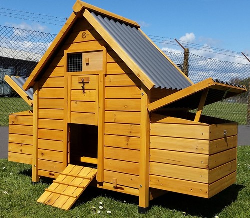 Chicken coop run hen house - chicken,