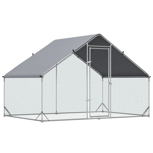Metal chicken coop run - metal,