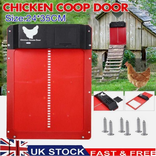 Automatic chicken coop door - automatic,