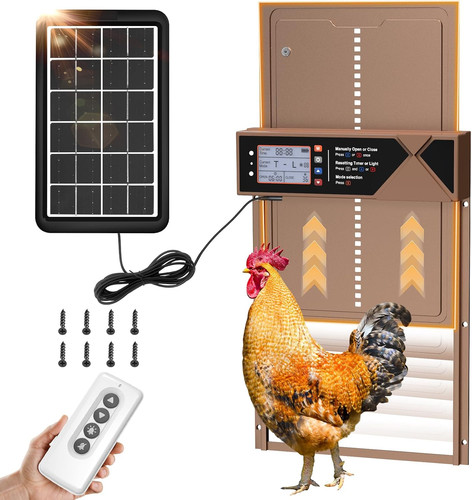 Automatic chicken coop - automatic, 4