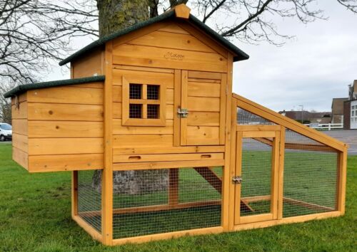 Chicken coop run hen house - run,