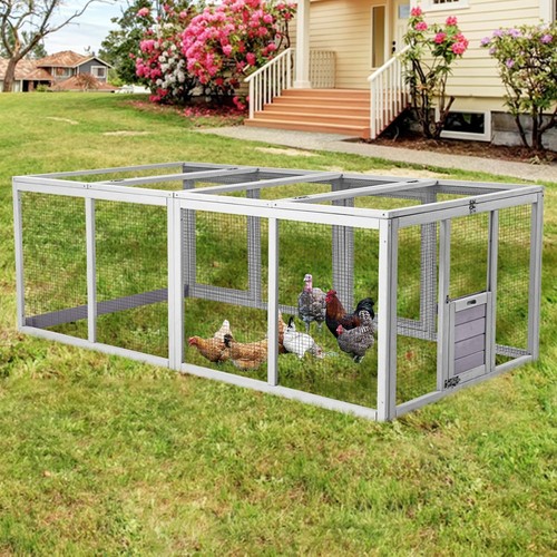 Large chicken coop extension - large,