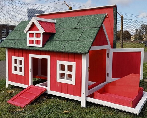 Chicken coop hen - chicken,