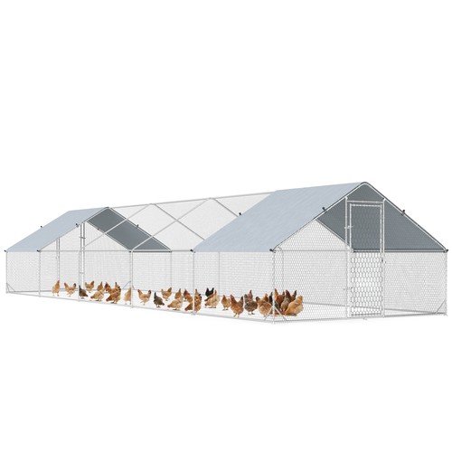 Steel chicken coop cage - steel,