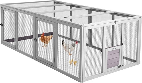 Chicken coop run extension - chicken,