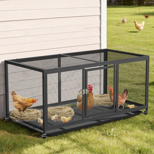 Xxl outdoor metal chicken coop - outdoor,