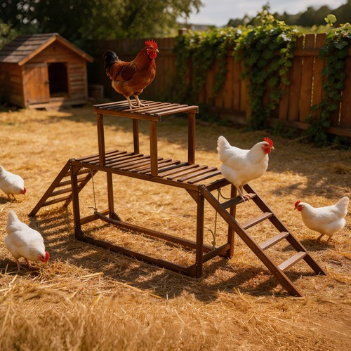 Multi level chicken roosting - multi-level,