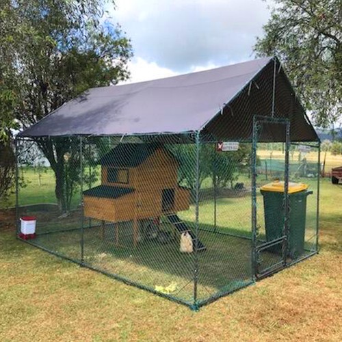 Metal chicken coop 9x13 3x10ft - metal,