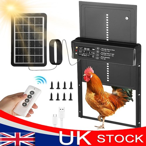 Automatic chicken coop door - automatic,